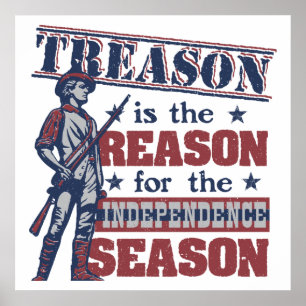 Poster Patriótico - Americana de Vintage