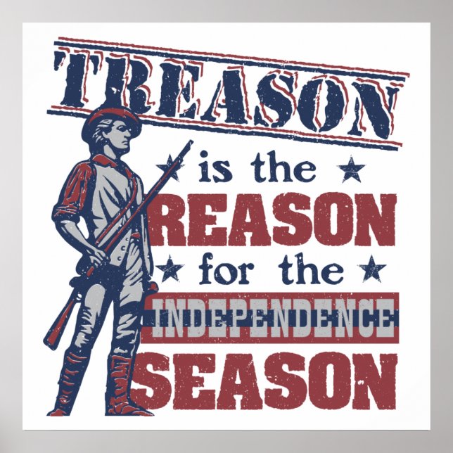 Poster Patriótico - Americana de Vintage (Frente)