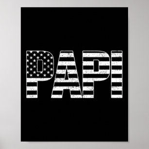 Poster Patriótico Americano, Dia de os pais Americano Ban