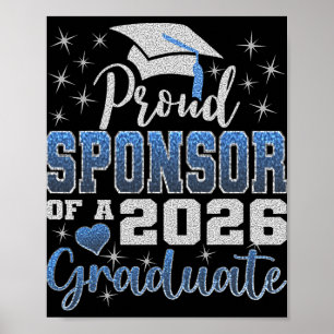 Poster Patrocinador Super Orgulhoso da Formatura de 2026 
