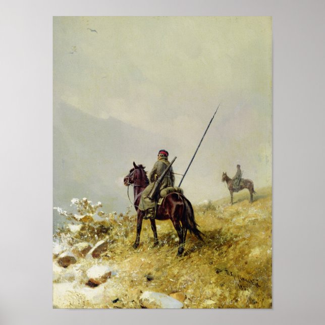 Pôster Patrulha, 1887 (Frente)