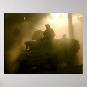 Pôster Patrulha Hum-Vee