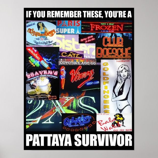 Pôster Pattaya Survivor (Frente)