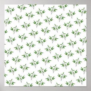 Poster Pattern from bamboo twigs