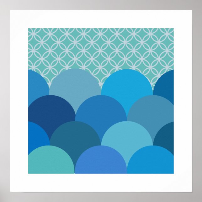 Poster Patterned Circles 2 (Frente)