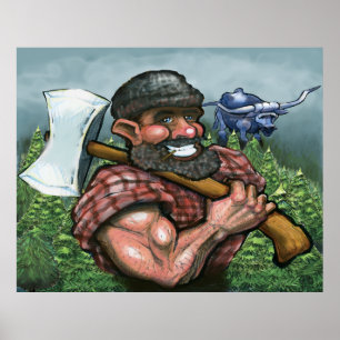 Pôster Paul Bunyan