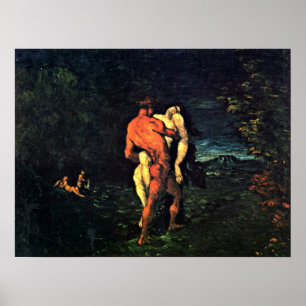 Poster Paul Cezanne - a abducção