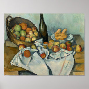 Poster Paul Cezanne - A Cesta das Maçãs