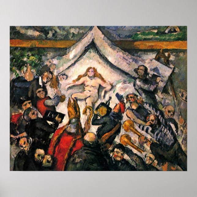 Poster Paul Cezanne - A Feminina Eterna (Frente)
