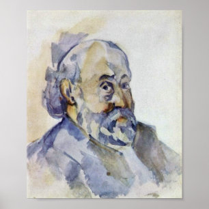 Poster Paul Cezanne - auto-retrato