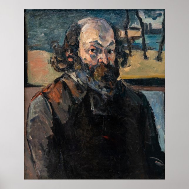 Poster Paul Cezanne - Autorretrato (Frente)