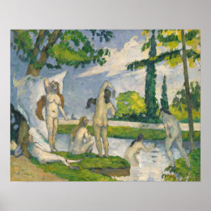 Poster Paul Cezanne   Bathers