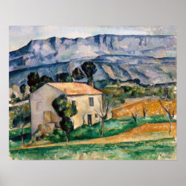 Poster Paul Cezanne - Casa em Provença