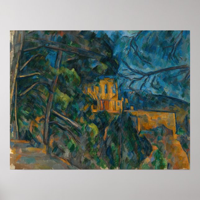 Poster Paul Cezanne - Chateau Noir (Frente)