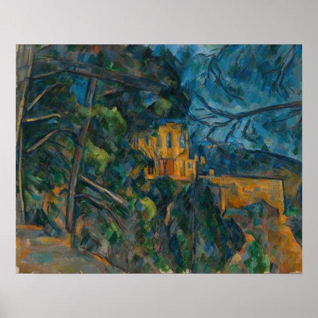 Poster Paul Cezanne - Chateau Noir (Frente)