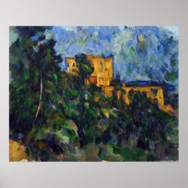 Poster Paul Cezanne - Chateau Noir