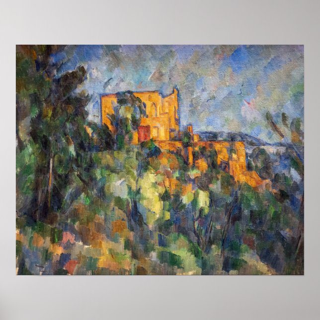 Poster Paul Cezanne - Chateau Noir (Frente)