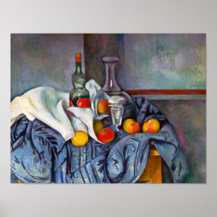 Pôster Paul Cézanne do Peppermint da garrafa a arte da