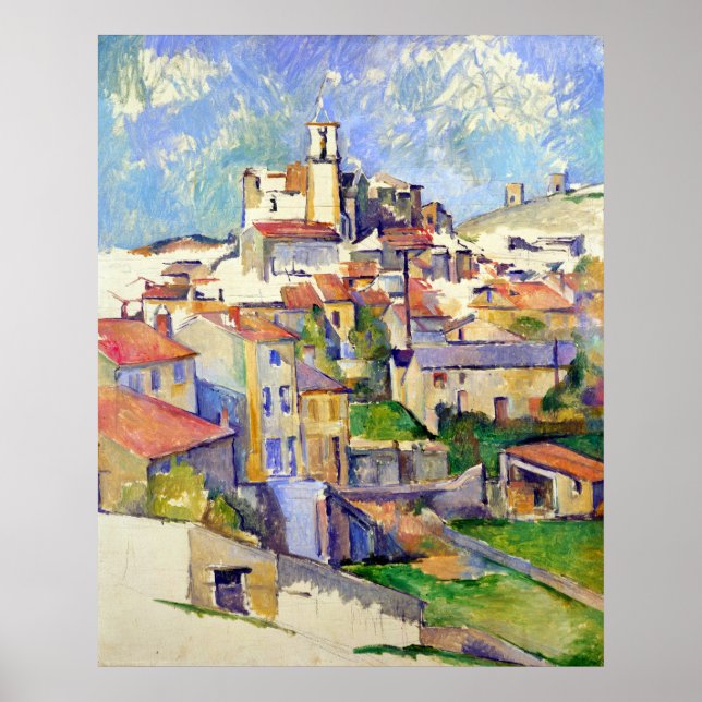 Poster Paul Cezanne Gardanne (Frente)