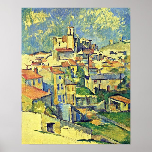 Poster Paul Cezanne - Gardanne (Frente)