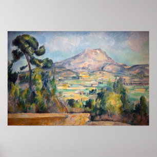 Poster Paul Cezanne - Mont Sainte-Victoire