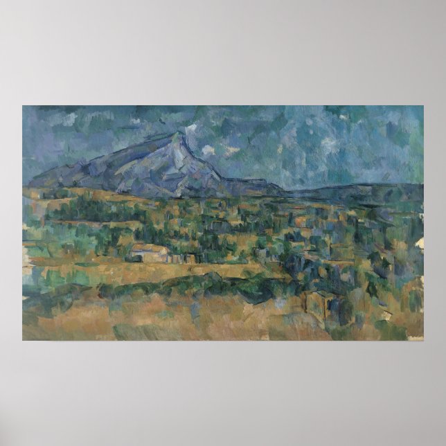 Pôster Paul Cezanne | Mont Sainte-Victoire (Frente)