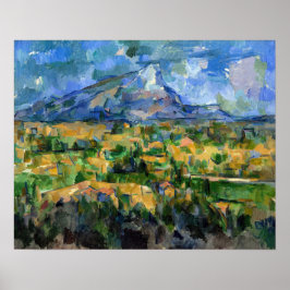 Poster Paul Cezanne - Mont Sainte-Victoire