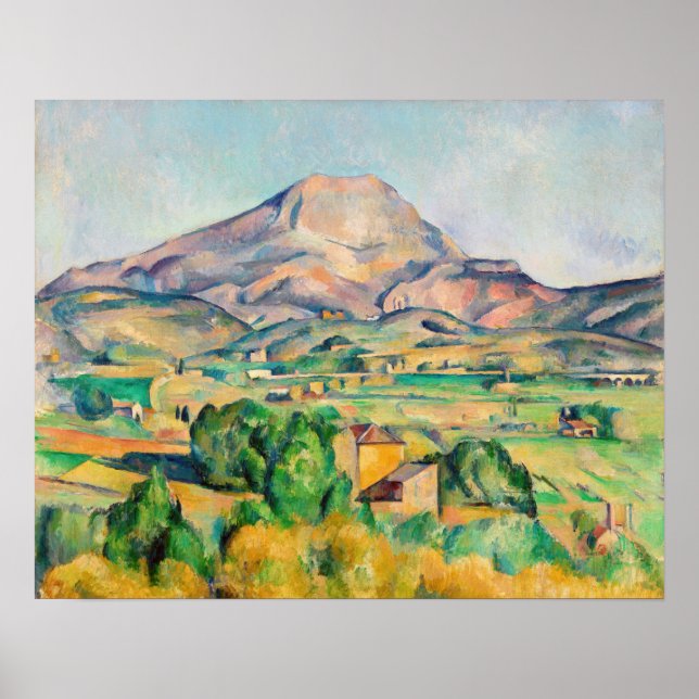 Poster Paul Cezanne - Mont Sainte-Victoire (Frente)