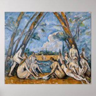Poster Paul Cezanne - Os Grandes Banhistas