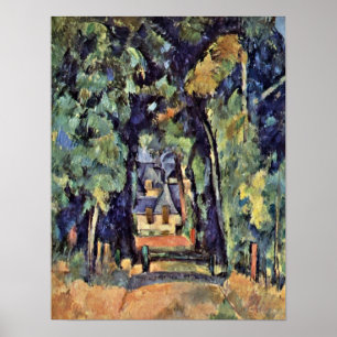Poster Paul Cezanne - Rua Chantilly