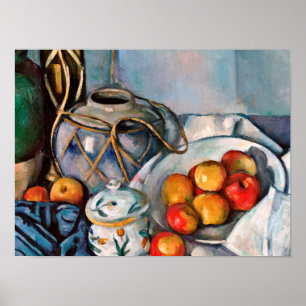 Poster Paul Cezanne - Still Life With Apples