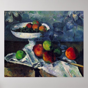 Poster Paul Cezanne - Still Life with Fruit Bowl