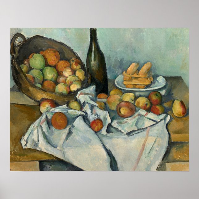 Poster Paul Cezanne - The Basket of Apples (Frente)