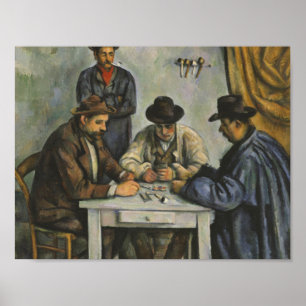 Pôster Paul Cezanne - The Card Players