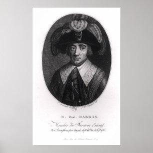 Pôster Paul Francois Jean Nicolas Vicomte de Barras
