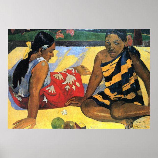 Poster Paul Gauguin 19 (Frente)