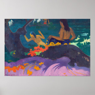 Poster Paul Gauguin - À Beira-Mar / Fatata te Miti