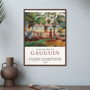 Poster Paul Gauguin A Grande Árvore 1891 Art Tahiti