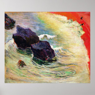 Pôster Paul Gauguin   a onda