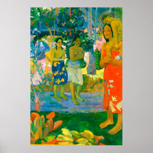 Poster Paul Gauguin "La Orana Maria (Ave Maria)"