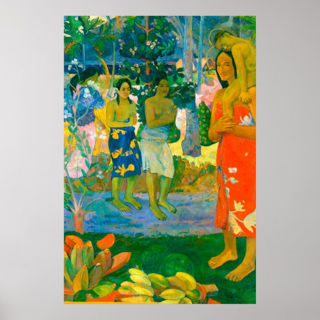 Poster Paul Gauguin "La Orana Maria (Ave Maria)" (Frente)