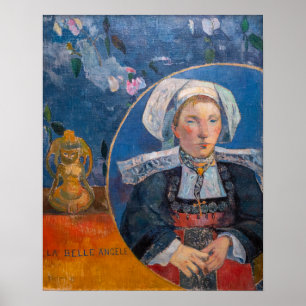 Poster Paul Gauguin - O Belo Anjo, Pont-aven