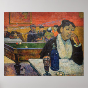 Poster Paul Gauguin - O Café Noturno, Arles