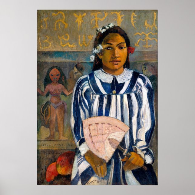Poster Paul Gauguin - Os Ancestrais de Tehamana (Frente)