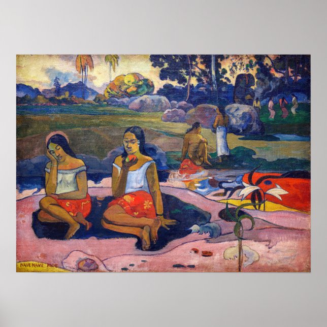 Poster Paul Gauguin - Primavera sagrado, sonhos doces (Frente)