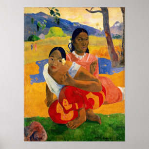 Poster Paul Gauguin - Quando Você Vai Casado?