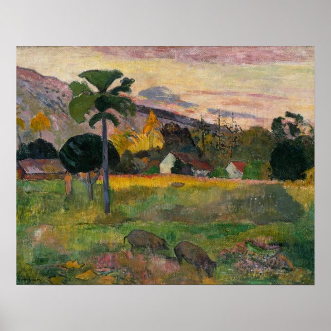 Pôster Paul Gauguin - Venha Aqui (Frente)