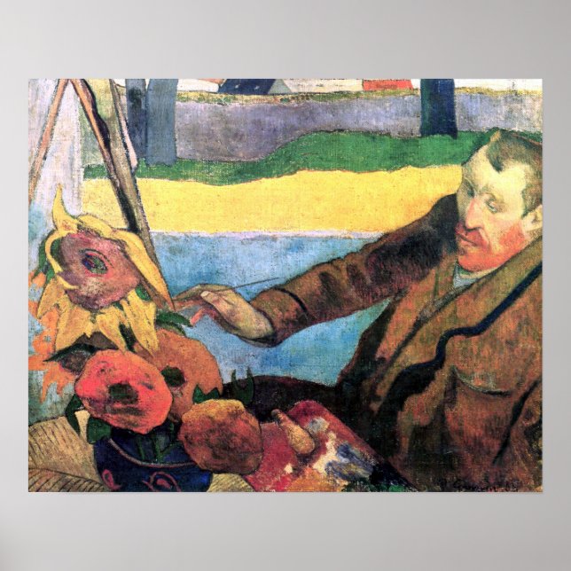 Poster Paul Gauguin Vincent van Gogh (Frente)