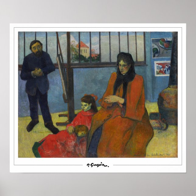 Poster Paul Gauguin Zedign Cartaz de Arte #13 (Frente)