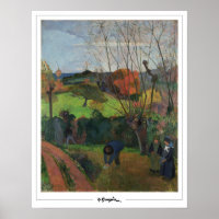 Paul Gauguin Zedign Cartaz de Arte #14